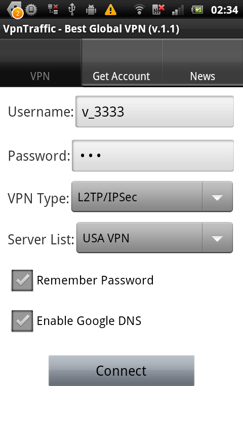 android vpn client