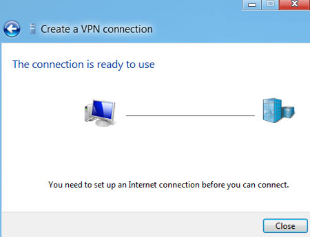 how to set up VPN in Windows 8