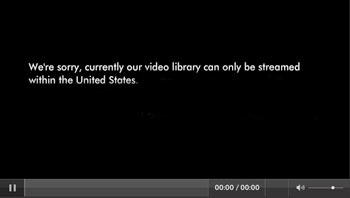 Without VPN - blocked content